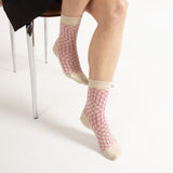 Puzzle Women's Socks - Beige