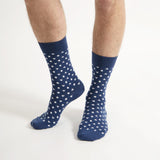 Confetti Men's Socks - Blue