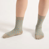 Confetti Women's Socks - Beige