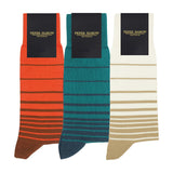 Men's Socks Bundle - Retro Stripe Summer