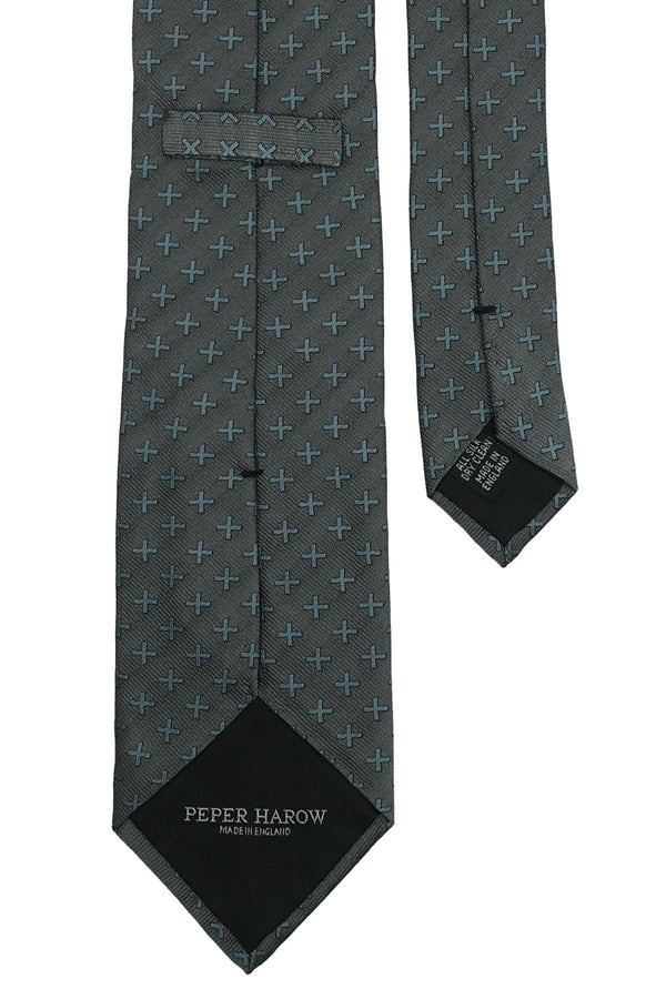 Crosslet Men's Ties - Grey