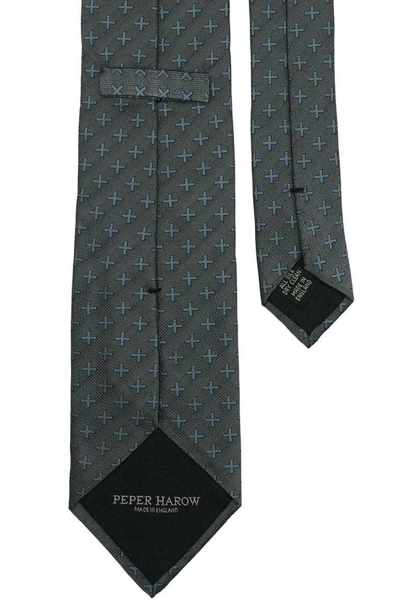 Crosslet Men's Ties - Grey