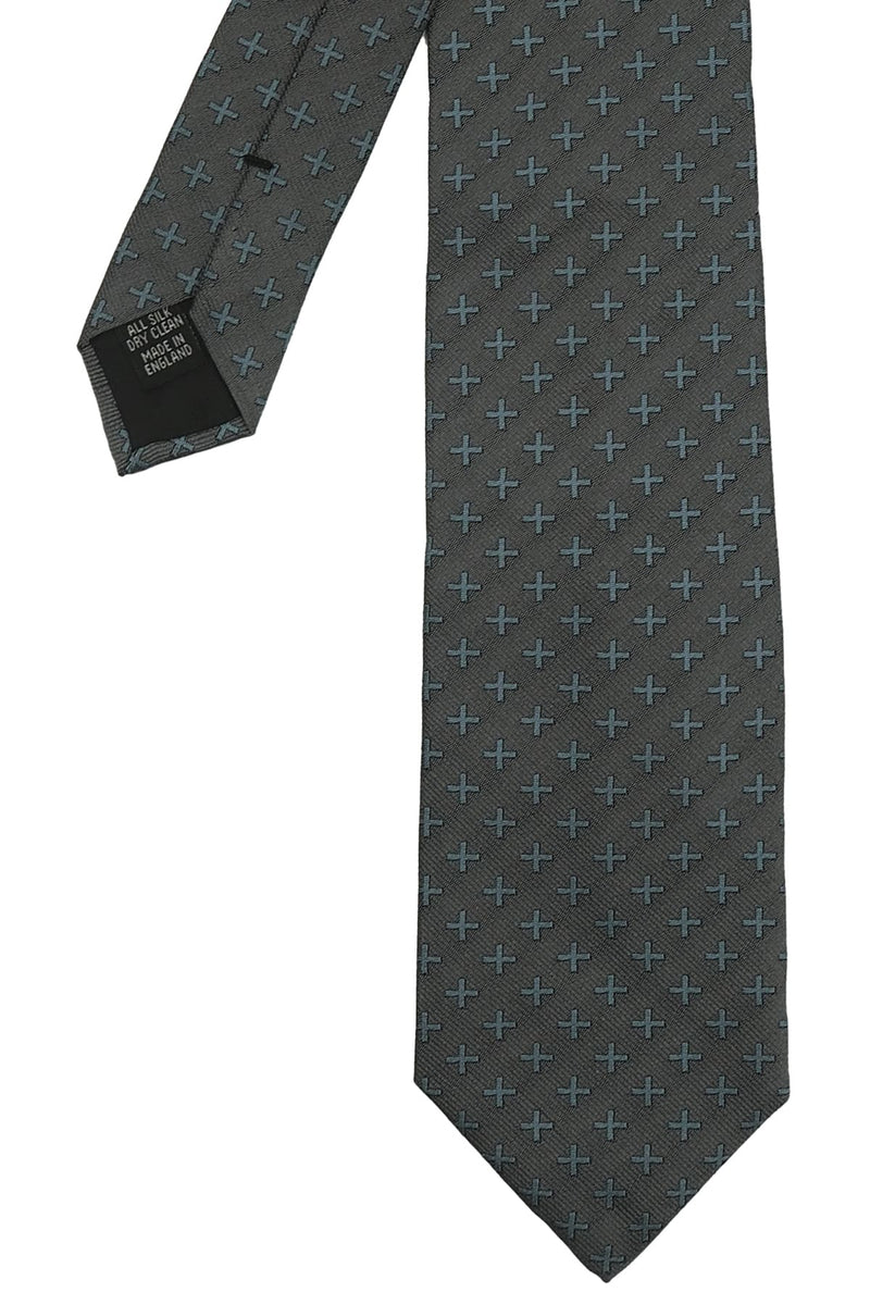 Crosslet Men's Ties - Grey