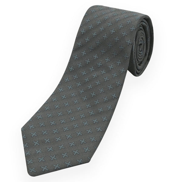 Crosslet Men's Ties - Grey
