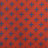Crosslet Men's Ties - Orange