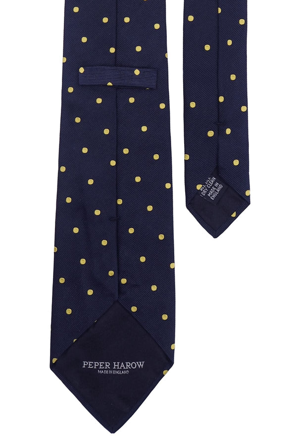 Pin Polka Men's Ties - Midnight