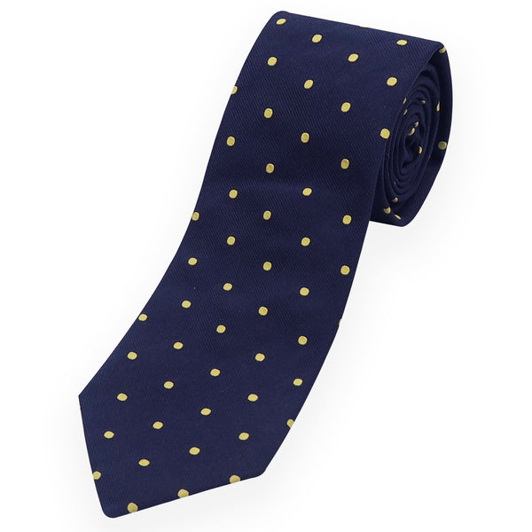 Pin Polka Men's Ties - Midnight