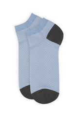 Lux Taylor Men's Trainer Socks - Sky