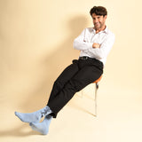 Crosslet Herrensocken - Blau