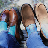 Beads Women's Socks - Teal