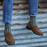 Crosslet Herrensocken - Armeegrün