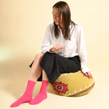 Indulgent Cashmere Damensocken - Blaugrün