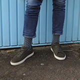 Crosslet Men's Socks - Grey