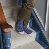 Cube Men's Socks - Blue