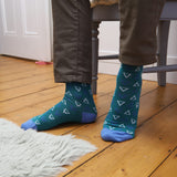Elements Herrensocken - Blaugrün