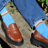 Crosslet Damensocken - Marineblau