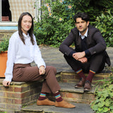 Crosslet Damensocken - Marineblau