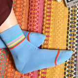 Crosslet Damensocken - Marineblau