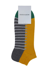 Welford Herren-Sneakersocken - Senfgelb