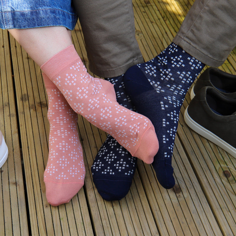 Soho Men's Socks - Navy
