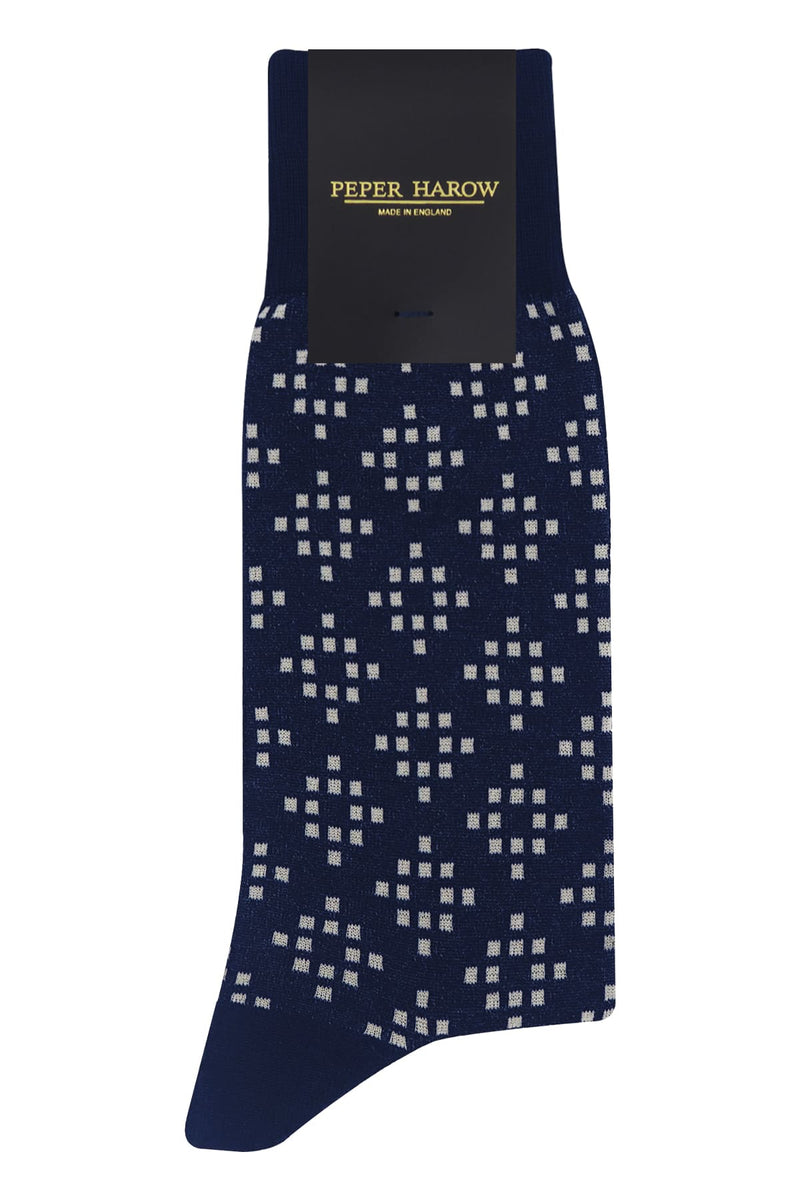 Soho Men's Socks - Navy