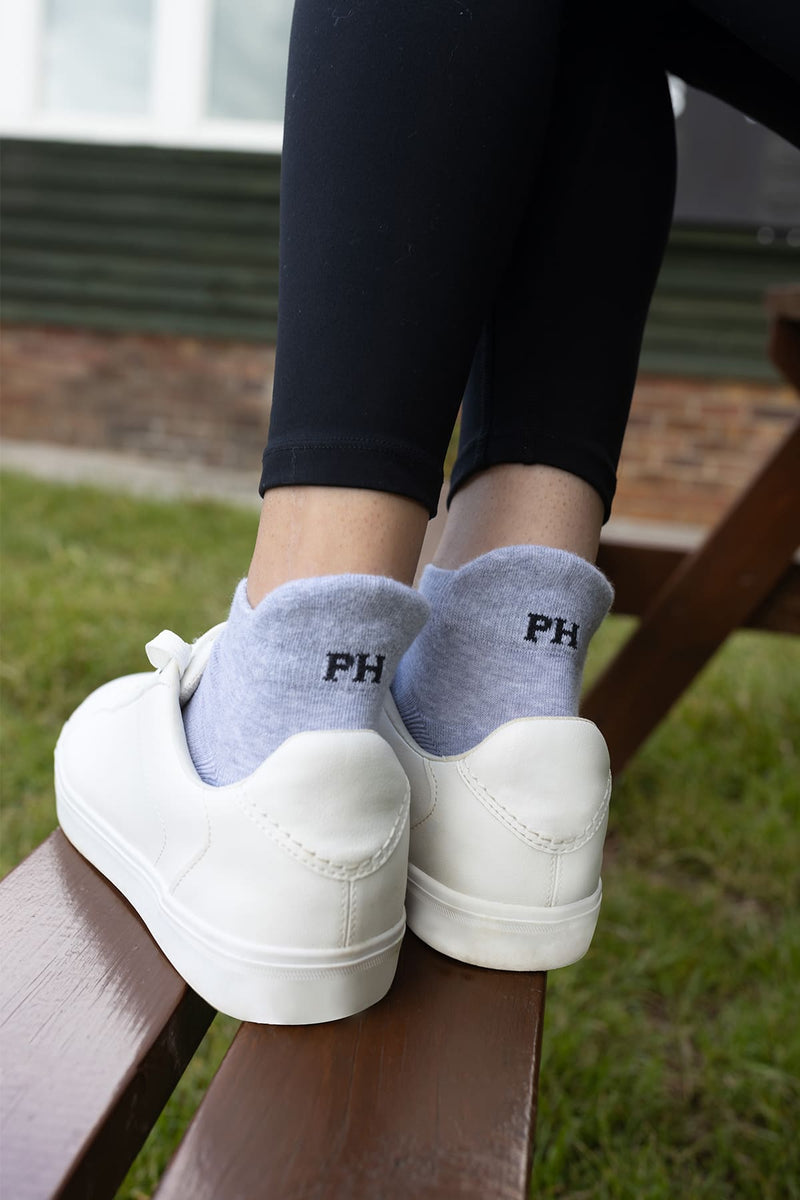 Organic Women's Trainer Sport Socks - Grey