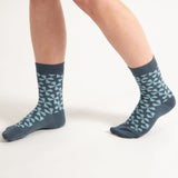 Crosslet Damensocken - Marineblau