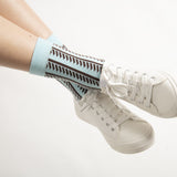 Vector Stripe Women's Socks - Blue