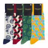 Men's  Socks Bundle - Vertex & Paisley