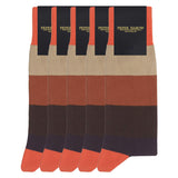 Groomsmen’s Socks Bundle - Block Stripe Autumn