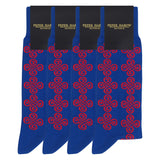 Groomsmen’s Socks Bundle - Knot Blue