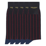 Groomsmen’s Socks Bundle - Pin Stripe Black