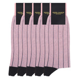 Groomsmen’s Socks Bundle - Pin Stripe Pink