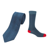 Blue Lux Taylor Tie & Socks Groom's Set