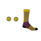 Jubiläums-Manschettenknopf-Geschenkset für Herren - Olivgrün