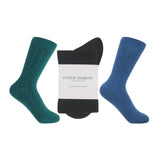 Kaschmir-Damensocken-Paket - Klassiker