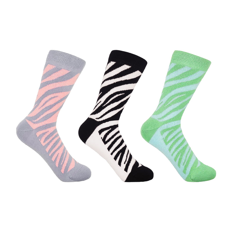 Women’s Socks Bundle – Zebra
