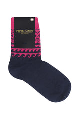 Wave Women's Socks - Pink
