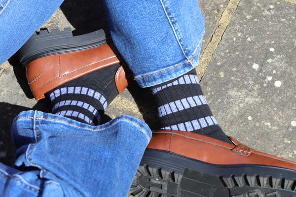 Old School Women's Socks - Black