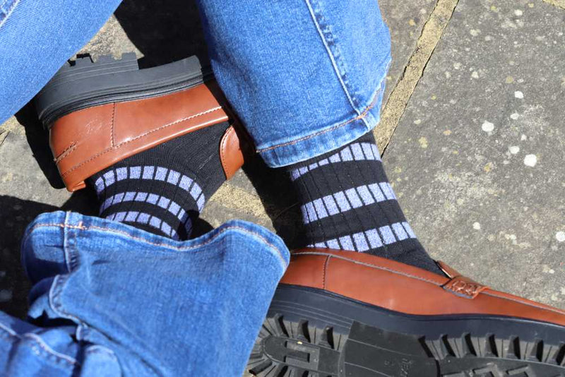Old School Women's Socks - Black