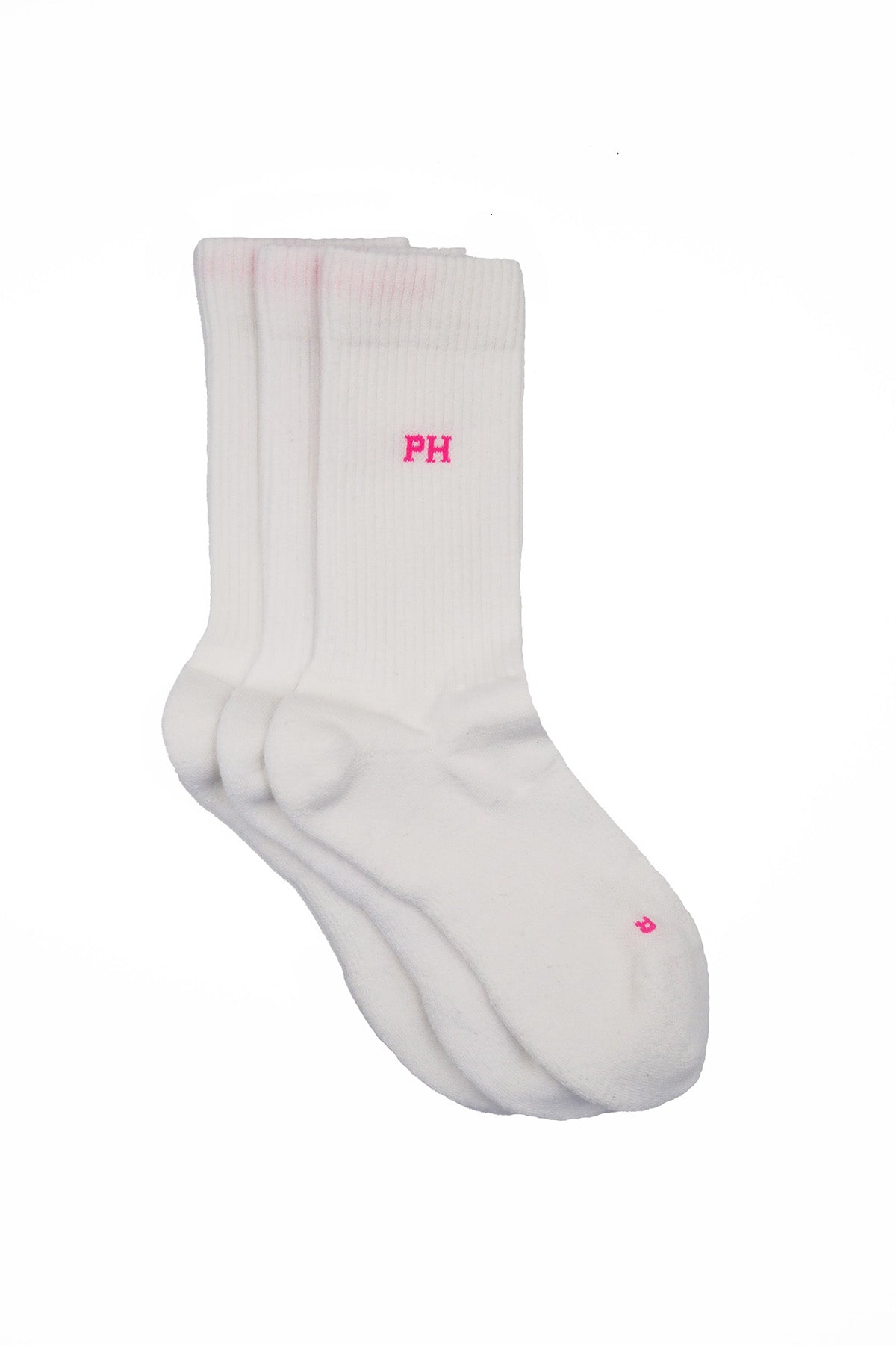 3 Pack Essential Women's Sport Socks White Peper Harow