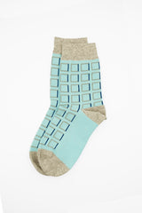 Cube Women's Socks - Blue