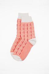 Cube Women's Socks - Pink