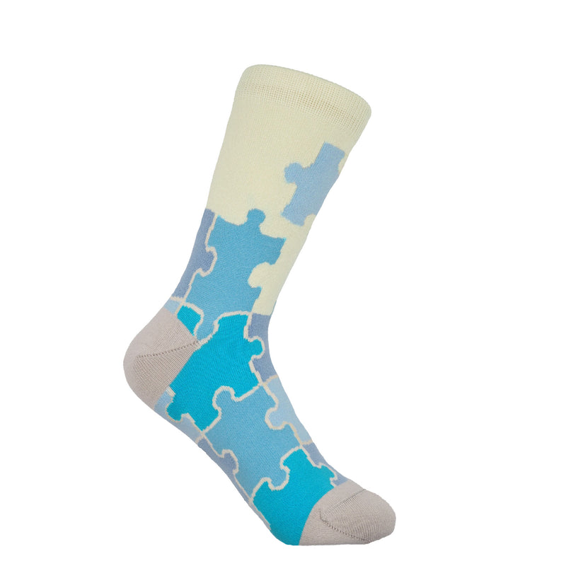 Jigsaw Women's Socks - Blue