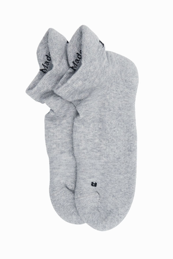 Organic Women's Trainer Sport Socks - Grey