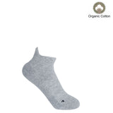 Organic Women's Trainer Sport Socks - Grey