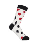 Royal Flush Women's Socks - White