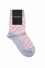 Zebra Women's Socks - Purple