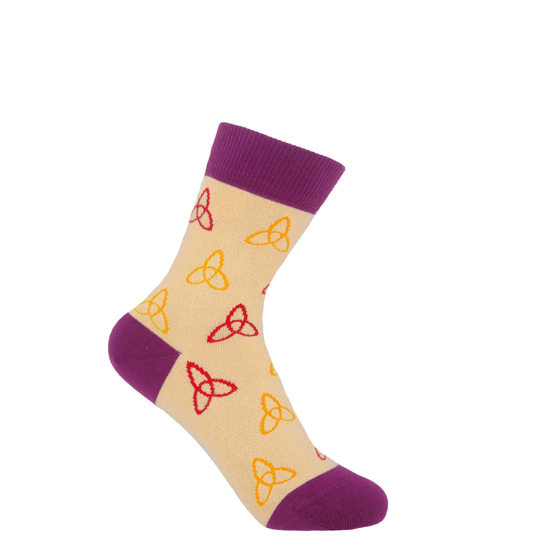 Tri Women's Socks - Beige