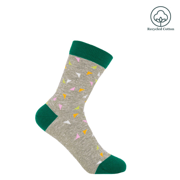Trilateral Women's Socks - Grey